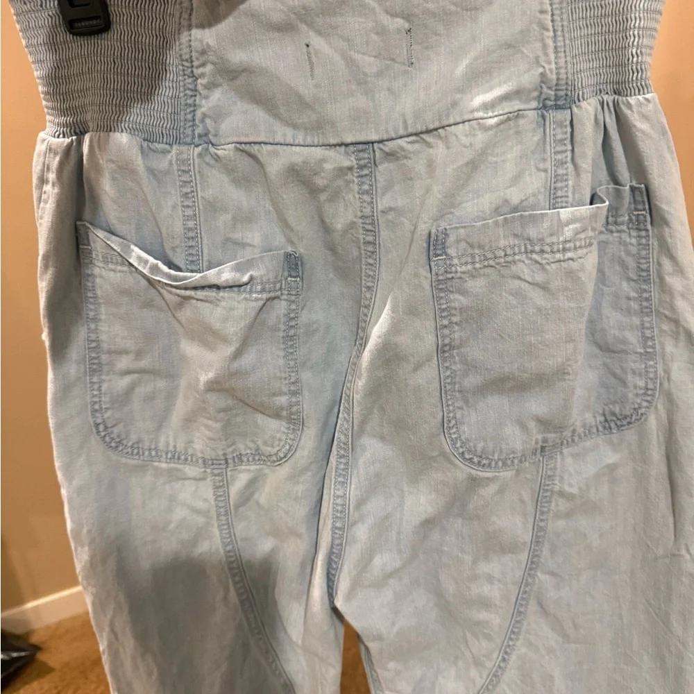 We The Free Light Blue Wide Leg Pants - Picture 2 of 3